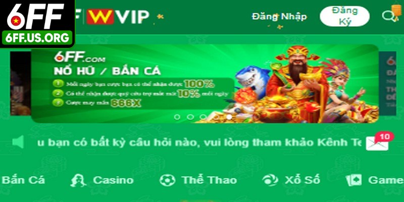 Hành trình phát triển vượt bậc của thương hiệu nhà cái 6FF
