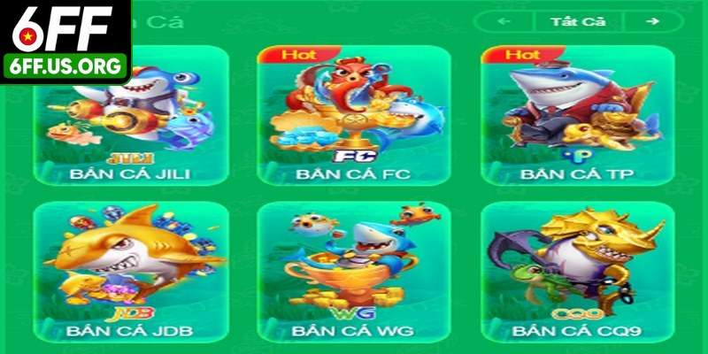 Ưu điểm nổi bật của sảnh Bắn cá thu hút nhiều ngư thủ