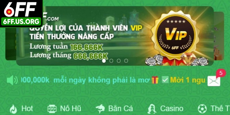 Lý do đăng ký 6FF để được trải nghiệm giải trí trọn vẹn