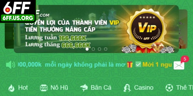 Lợi ích của việc đăng nhập 6FF để trải nghiệm cá cược