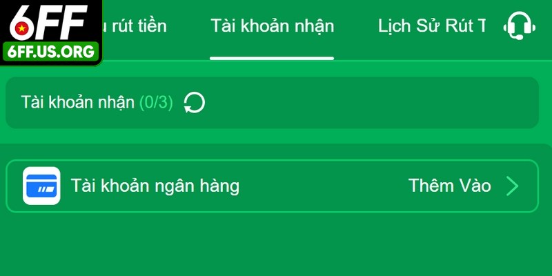 Những điều kiện cần có để rút tiền 6FF