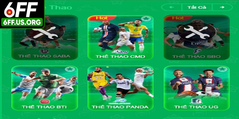 Ưu điểm nổi bật tạo nên sức hút đặc biệt của thể thao 6FF